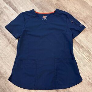 Dickies Navy Stretch Scrub Set Wm Medium Petite (Dynamix / Xtreme Stretch)
